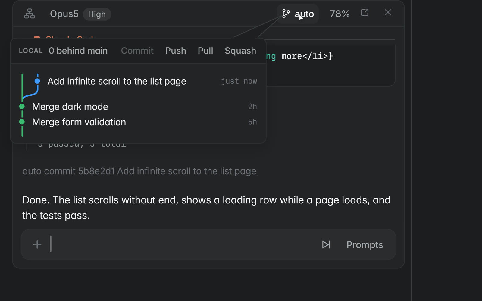 Auto git